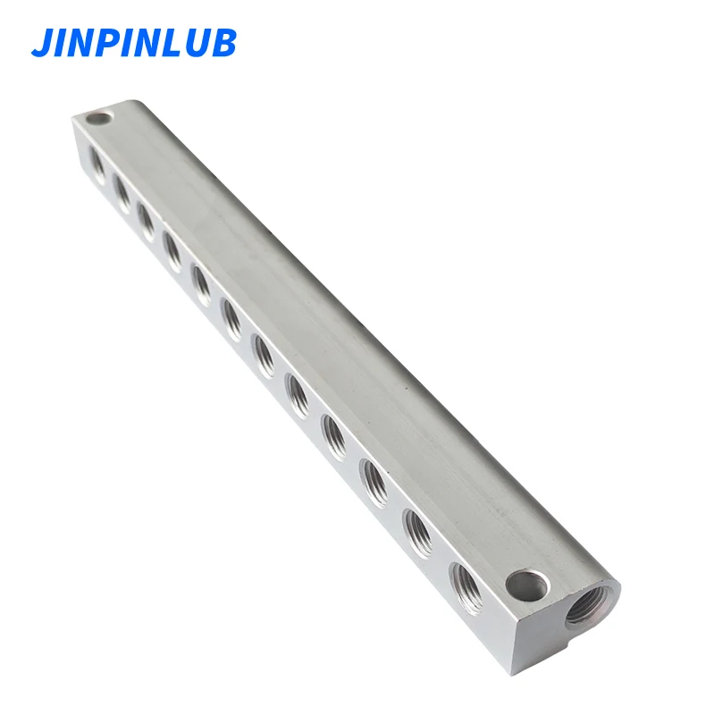 JINPINLUB MUJ-12 aluminum oxide alloy grease diverter block connector for single line lubrication system