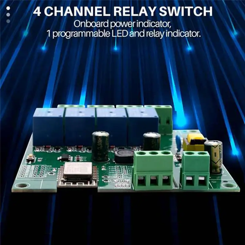 FEDI-ESP8266 Wireless WIFI Relay Module ESP-12F Development Board E-Welink APP Remote Control