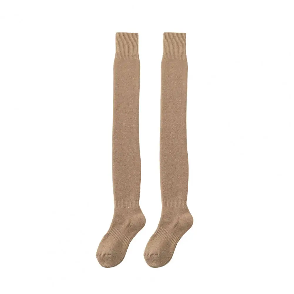 

Long Socks for Winter Double Heat Storage Socks Cozy Women's Winter Long Socks Soft Thermal Knee-high Stockings Fluffy for Cold