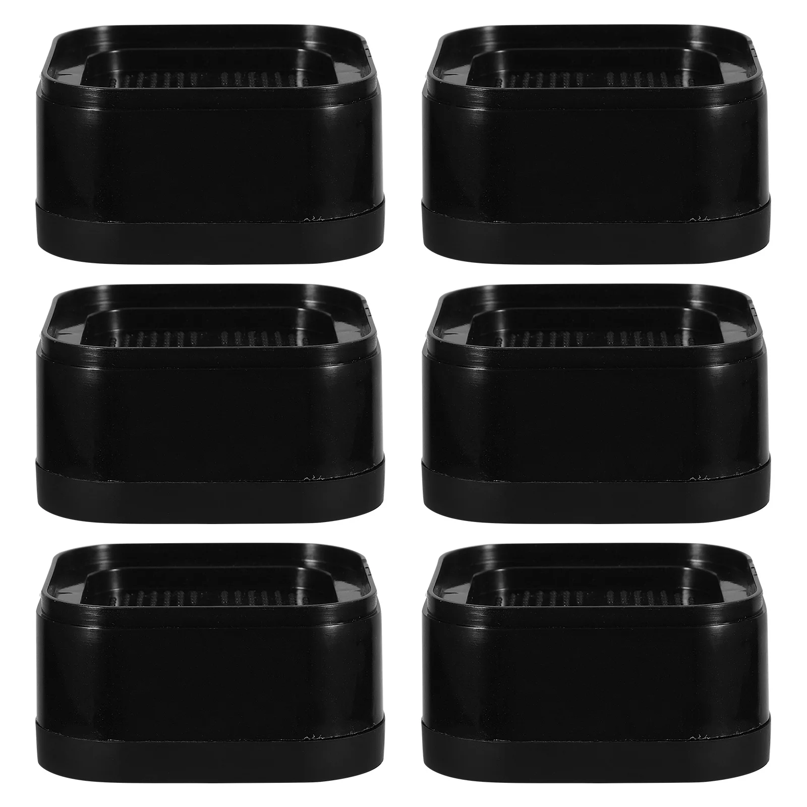 6 قطعة منصات مكافحة الاهتزاز إلغاء الضوضاء دعم قدم للغسالة الثلاجة منصات الأثاث عدم الانزلاق يحمي الغسيل #4