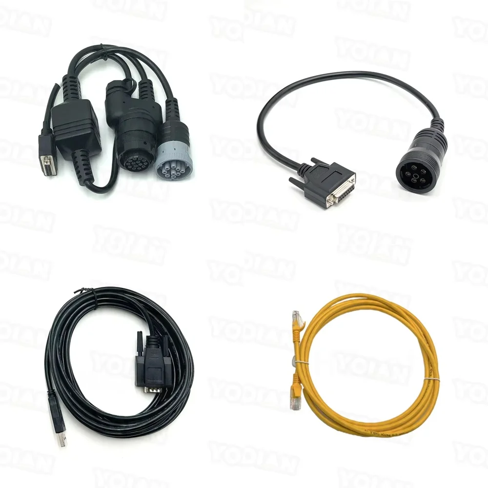 

Кабель USB + 14-контактный 6-контактный Ethernet-кабель для диагностического инструмента ET4