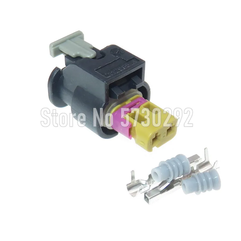 

2P 4F0973702A 1-1718888-7 Automotive Cable Harness Plug Car Waterproof Wire Connector Auto Parts