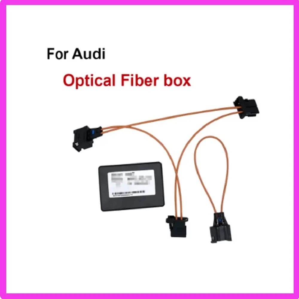 

For Audi A6 A6L C6 CAR Q7 2005-2009 OPTIC AMPLIFIER Fiber-Optic Decoder Box Car DVD Player
