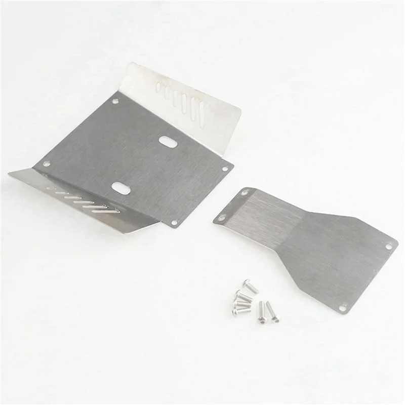 

YSUN-2X Metal Stainless Steel Chassis Armor Protection Skid Plate For Tamiya CC-01 CC01 1/10 RC Crawler Car Upgrade Parts
