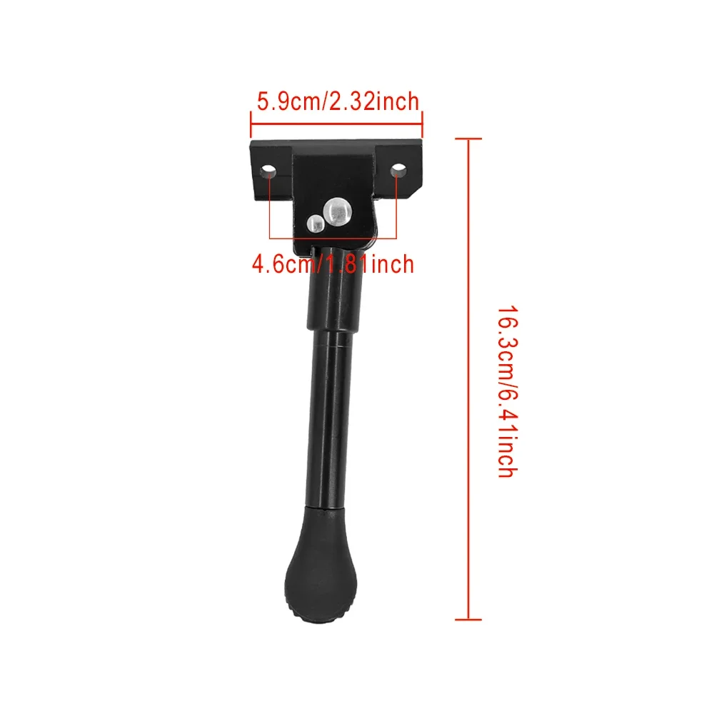 Foot Support Bracket Kickstand Aluminum Alloy for HX X7 X8 X9 Electric Scooter Parking Stand Side Support Kickstand Accessories