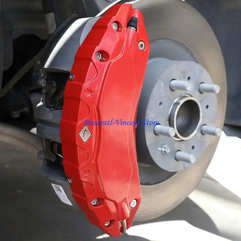 

A70F Disc Brake Caliper Cover for Y Vehicle Precisions Aluminum Heat Management System Secure Fitment