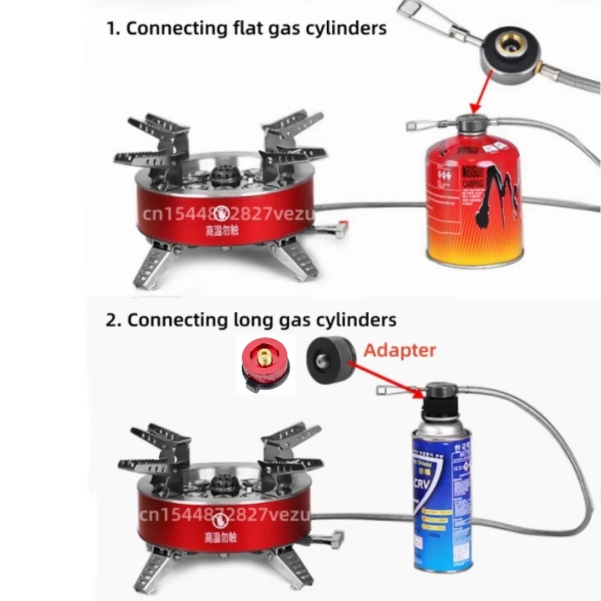 BULIN B18 Series Powerful Folding Gas Stove Camping Travel Portable High Thermal Efficiency Picnic Gas Cooking Burner