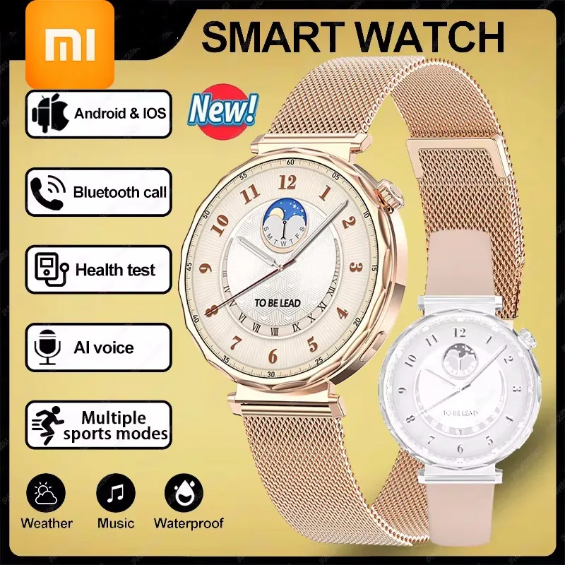 

Xiaomi ultra narrow bezel women's smartwatch 360*360 high-definition health tracker voice call smartwatch for women for Xiaomi