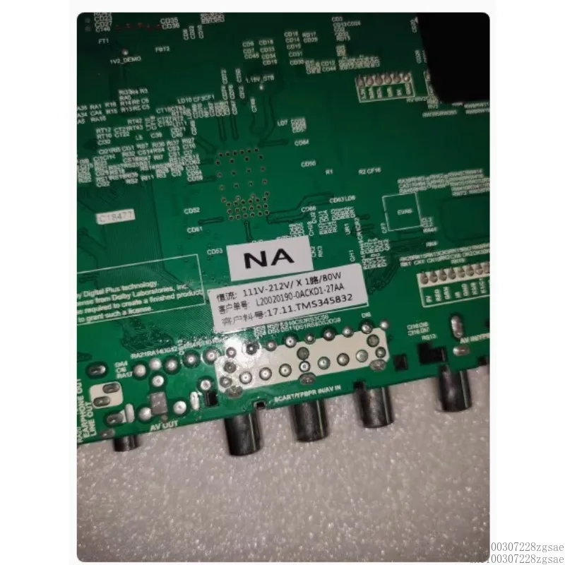 TP. MS3458.PC757 TV LCD 4K carte principale trois-en-un sans réseau et diverses commandes externes capables sur écran