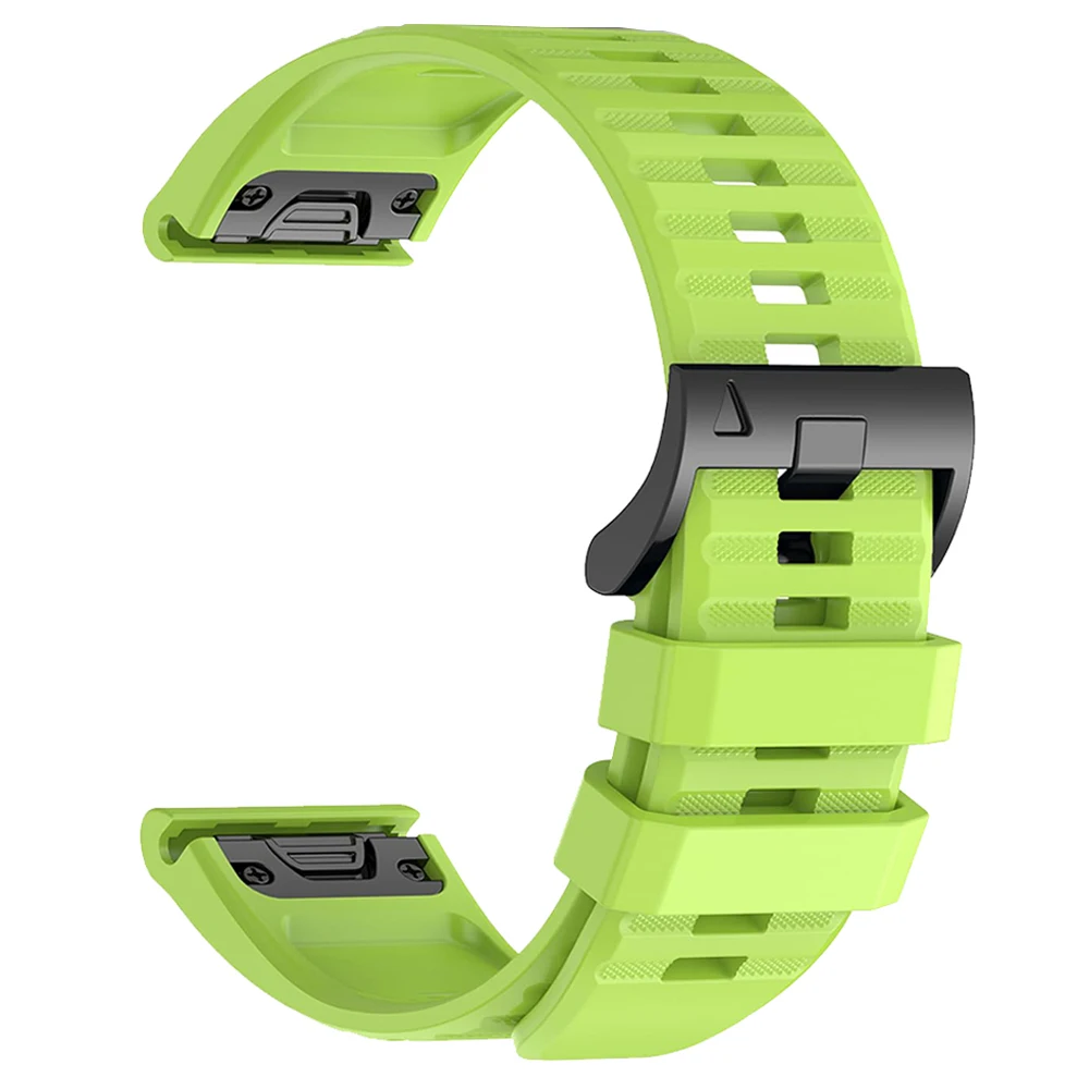 22/26mm Quickfit Officiële Band voor Garmin Fenix 8 Pro 47mm 51mm E 7 7X/Epix Pro/6 6X/Enduro 3 Zachte Sport Siliconen Band Armband
