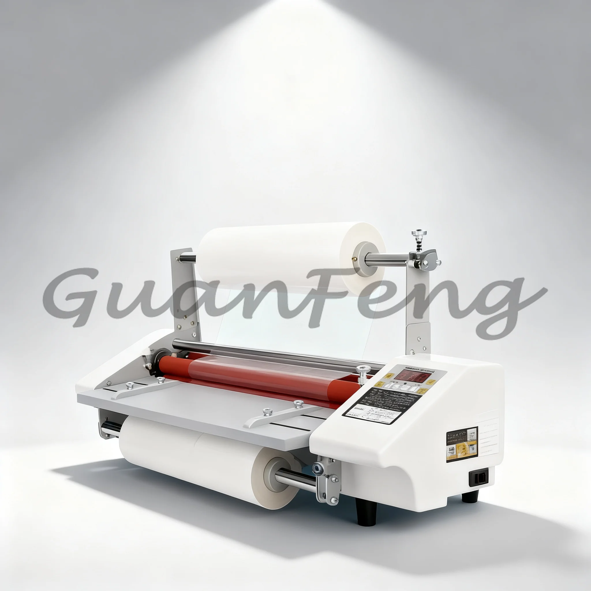 110V 220V 9460T A2 Four Roll Hot Cold Laminating Machine Paper Photo Laminator For Film Rolling Lamination