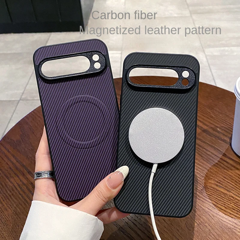 حافظة حماية ممتازة غير لامعة لهاتف Google Pixel 10 9 8 7 9a 8a Pro XL غطاء هاتف شحن لاسلكي مغناطيسي مقاوم للصدمات