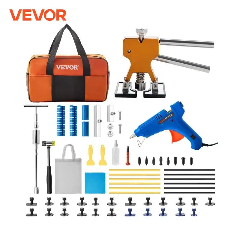 VEVOR Car Paintless Dent Repair Tools 53/60/69/74/89/98 Pcs Automotive Suction Cup Dent Removal Kit Portable Auto Accessories