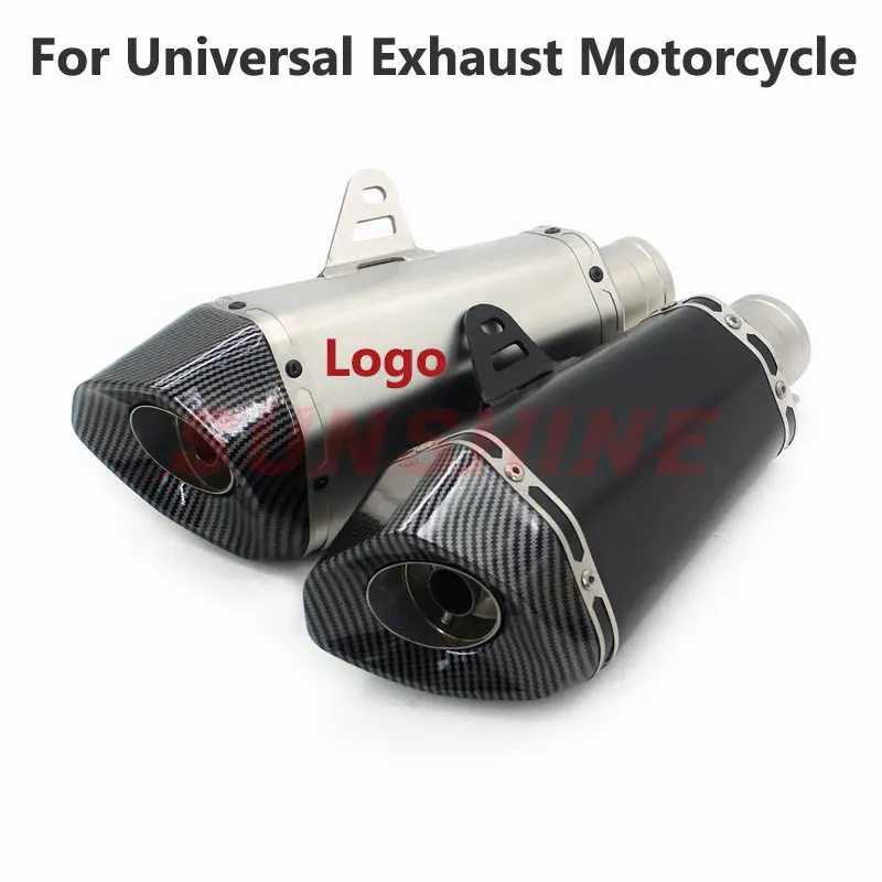 Punta di scarico Moto silenziatore Motocross fuga Moto Pipe DB Killer 51mm Racing Pitbike per MT07 FZ6 TNT 125 CB1000R SV650 Z800