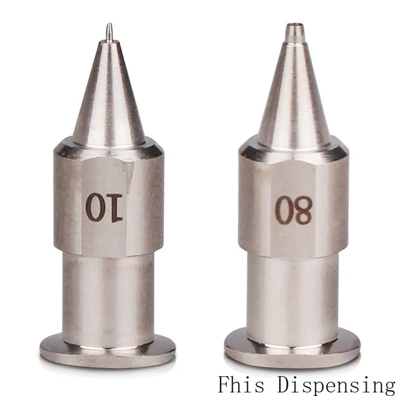 

Tapered Dispensing Tip Musashi Integrally Style Precision Dispensing Needles Stainless Steel Nozzle