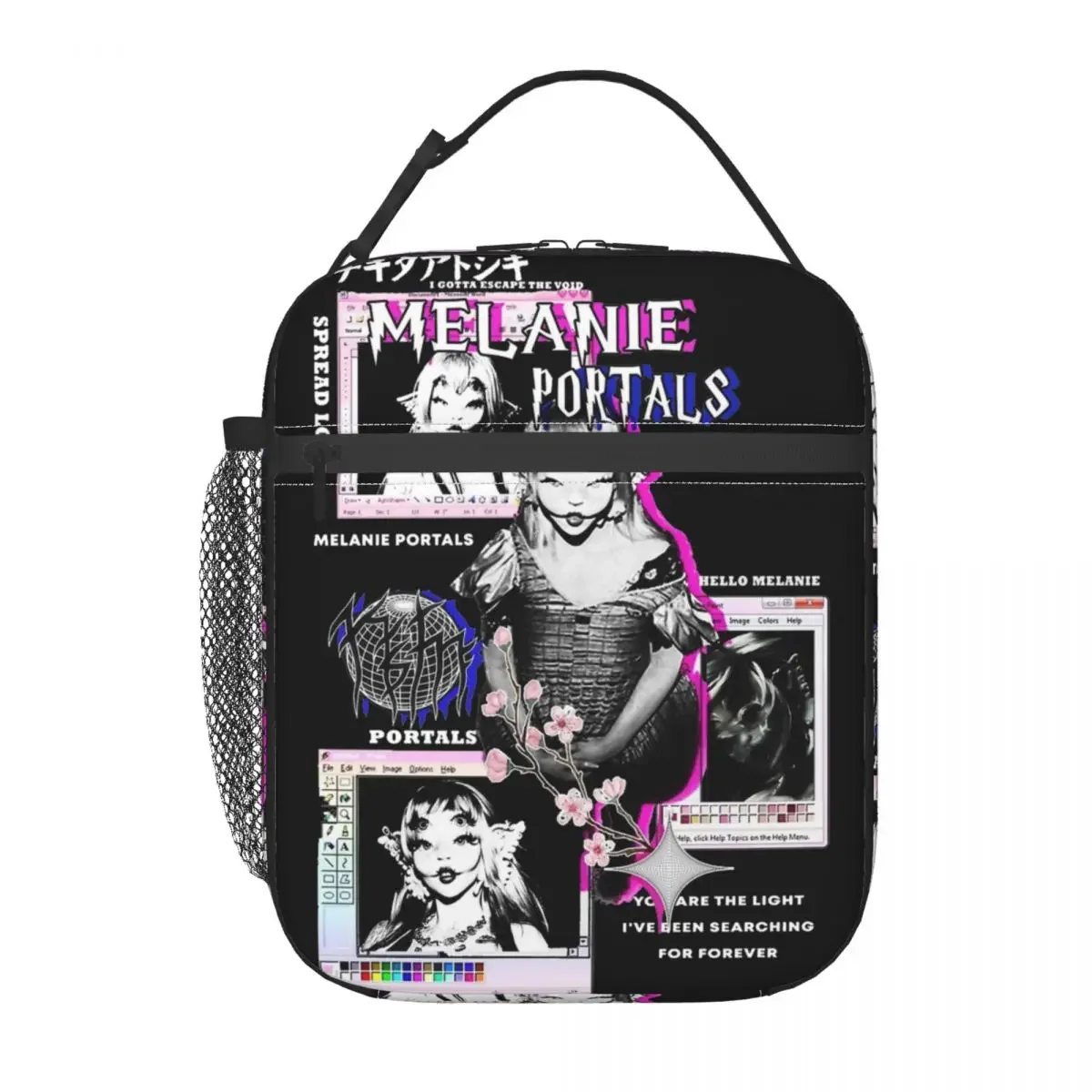 Melanie Portals Thermal Insulated Lunch Bag for Work Melanie Martinez Artist Container Bag Men Women Thermal Cooler Lunch Box