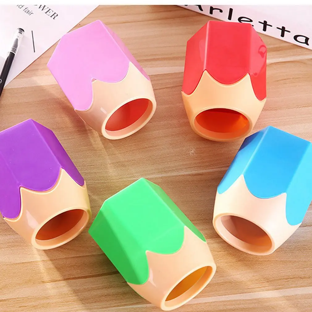 New Pencil Pot Creative Make Up Brush Pen Vase Holder Container Stationery Plastic Desk Organizer Tidy School Office Supplies