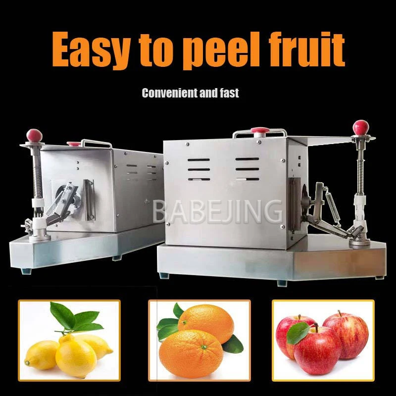 Commercial Apple Peeler, Desktop Fruit Skin Remover, Electric Fruit Peeling Processing Machinery