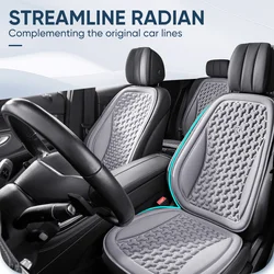 3D Breathable Car Seat Covers Sweatproof Car Seat Cushions Convex Design for Heat Dissipation Universal Car Seat Covers Full Set