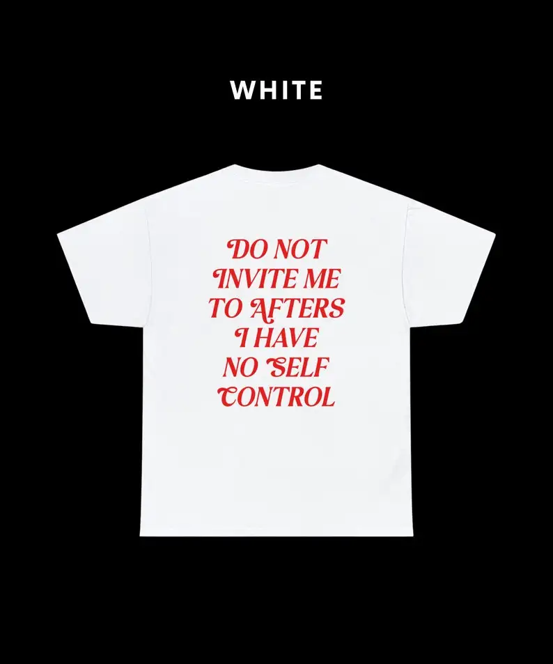 لا تدعو لي بعد قميص مضحك الهذيان قميص الهذيان الزي EDM قميص الهذيان الهدايا الهذيان تي شيرت موضة بلوزة فضفاضة غير رسمية للجنسين