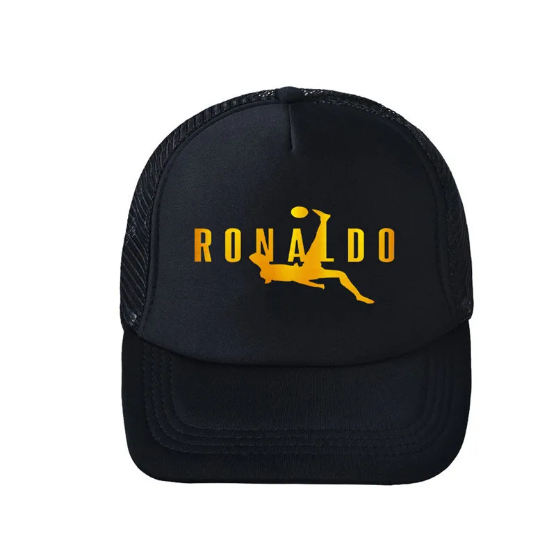 Outdoor 3D Printed Cristiano Ronaldo CR7 Baseball Cap Adjustable Cr7 Snapback Hat Men Women Casual Sports Mesh Hats Party