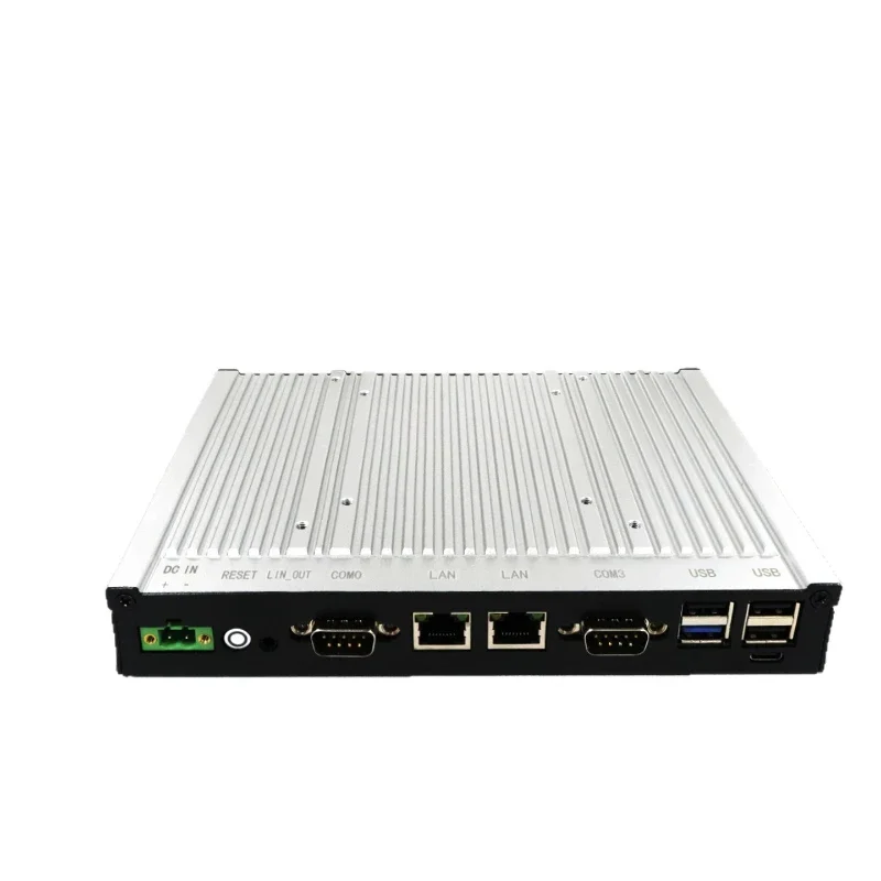 Android industrial control computer industrial grade mini computer host wall-mounted fanless serial port wide voltage fully