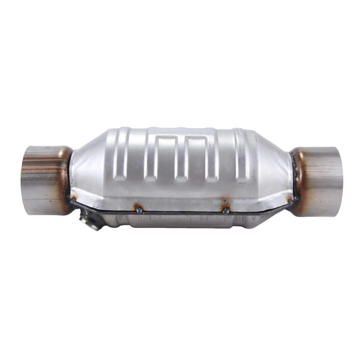 

Universal Catalytic Converter 3 Inch 400 Cells High Flow Muffler Catalytic Converter Euro 1 Round Stainless Steel