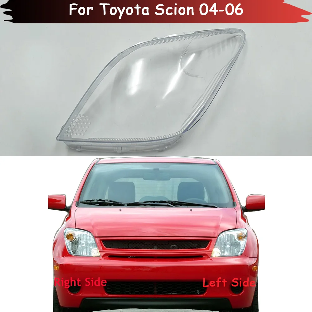 

For Toyota Scion 2004 2005 2006 Headlamp Cover Headlight Shell Transparent Lens Plexiglass Replace Original Lampshade