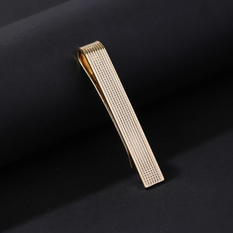 

Versatile Gentleman Tie Clip Business Uniforms / Wedding / Business Accessories Versatile Silver Necktie Bar Pinch Clip