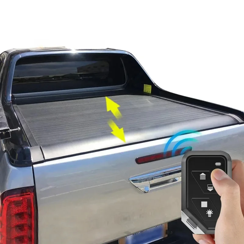 Direct Sale Factory Hot Selling Truck Bed Aluminum Hard Retractable Pickup Tonneau Cover 2005-2023