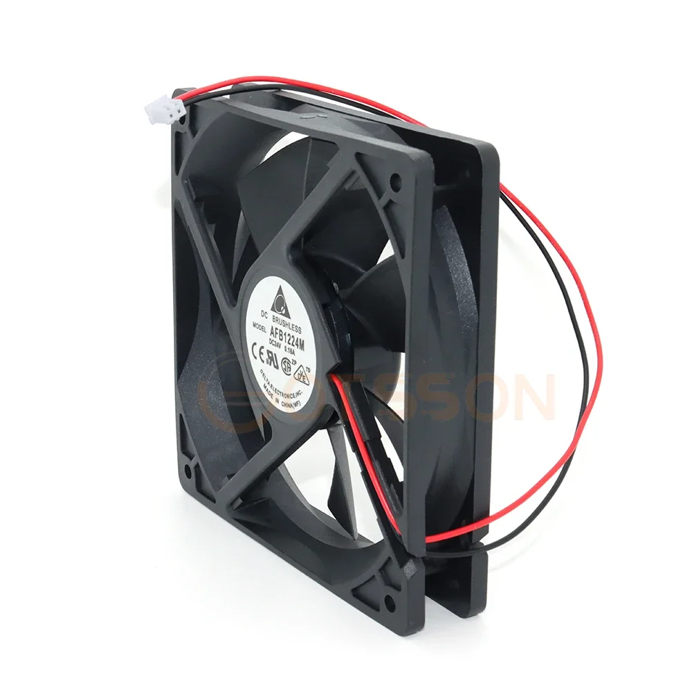 Ltsf ل 10 قطعة دلتا AFB1224M 12025 120 مللي متر 12 سنتيمتر تيار مستمر 24 فولت 0.18A 12 سنتيمتر/سم محول مروحة التبريد