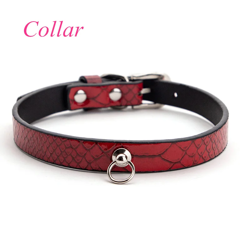 الكبار SM منتجات جنسية أطقم عبودية القيود BDSM طوق الجنس سوط أصفاد الكمامة الجنس لعب للأزواج ألعاب الكبار #4