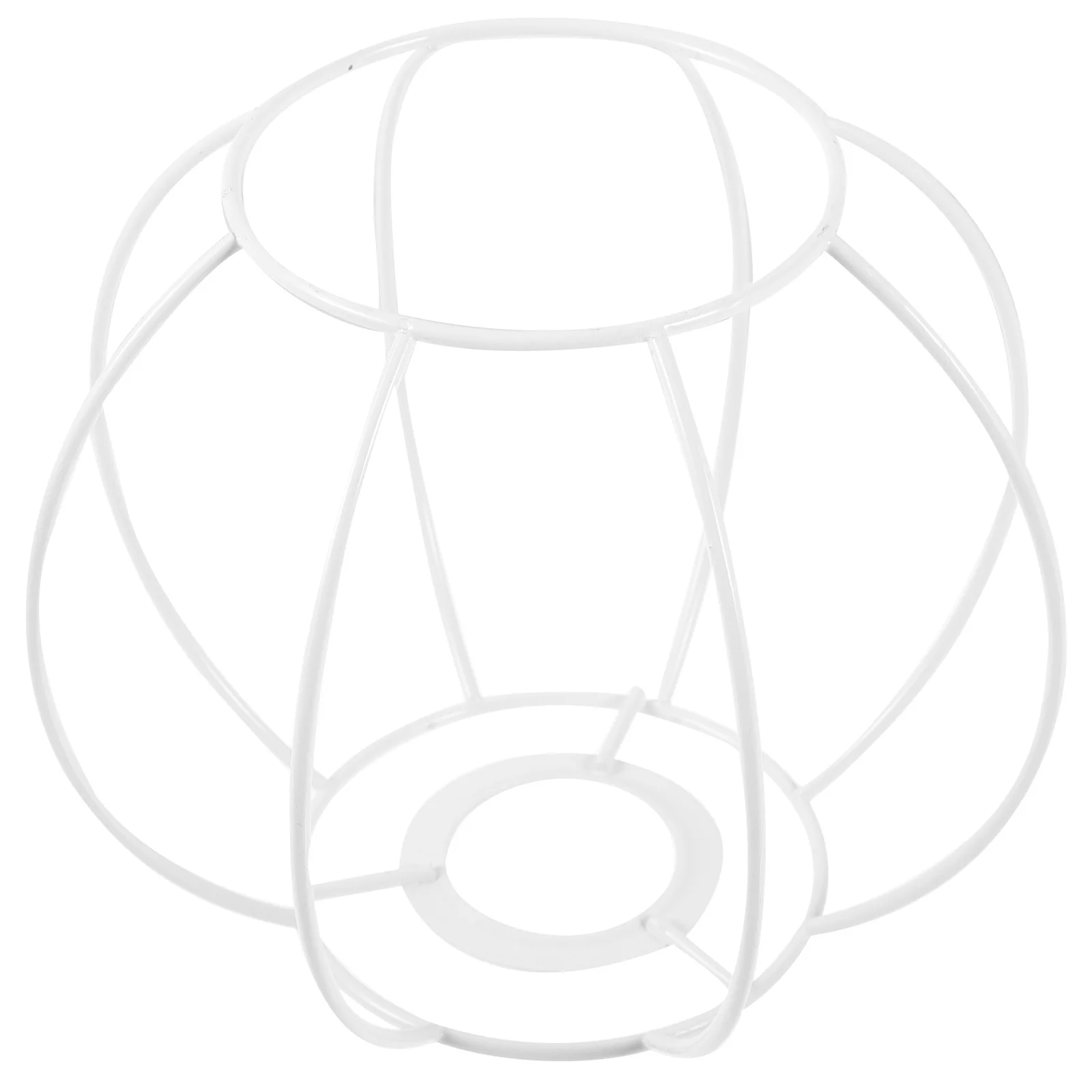 

Iron Lamp Shade Frame DIY Metal Ring for Table Light Chandelier Rustproof Sturdy Holder Decoration Lamp Making Supply