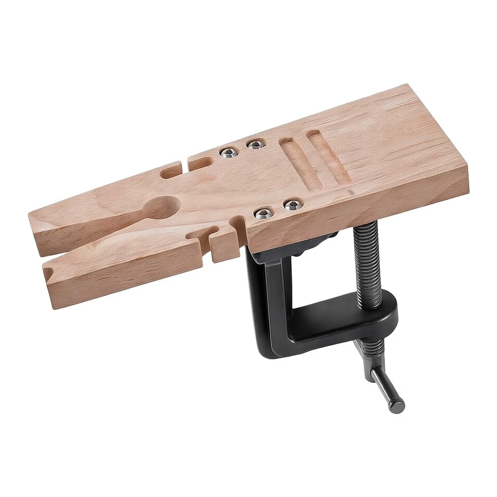Wooden Table Clip Wooden Work Holder With Table Clamp Fixed Clamp For DIY Jewelry & Woodwork Workbench Adjustable No Drill