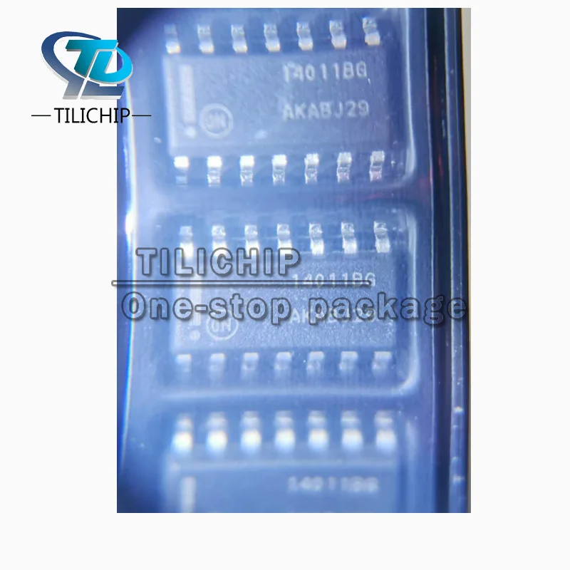5/10pcs MC14011BDR2G MC14011 SOIC-14 four-channel 2-input NAND gate surface mount logic chip
