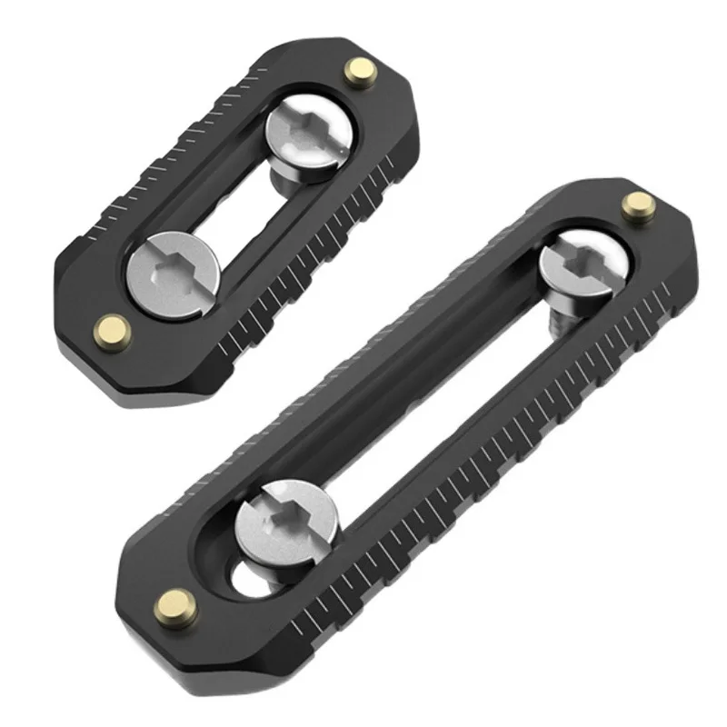 Mini szyna NATO z szybkozłączem i śrubami 1/4" Kołki zabezpieczające do uchwytu klatki kamery Monitor terenowy Klatka SmallRig