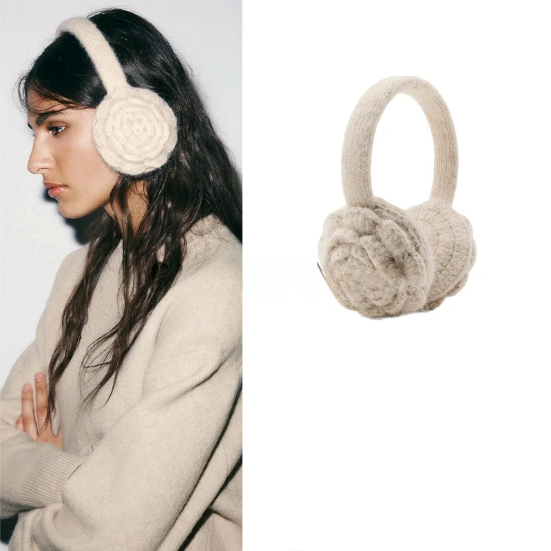 winter-new-women's-lazy-sle-design-knitted-flower-headband-hat-hook-needle-ear-cover-faionable-accory-for-cold-days