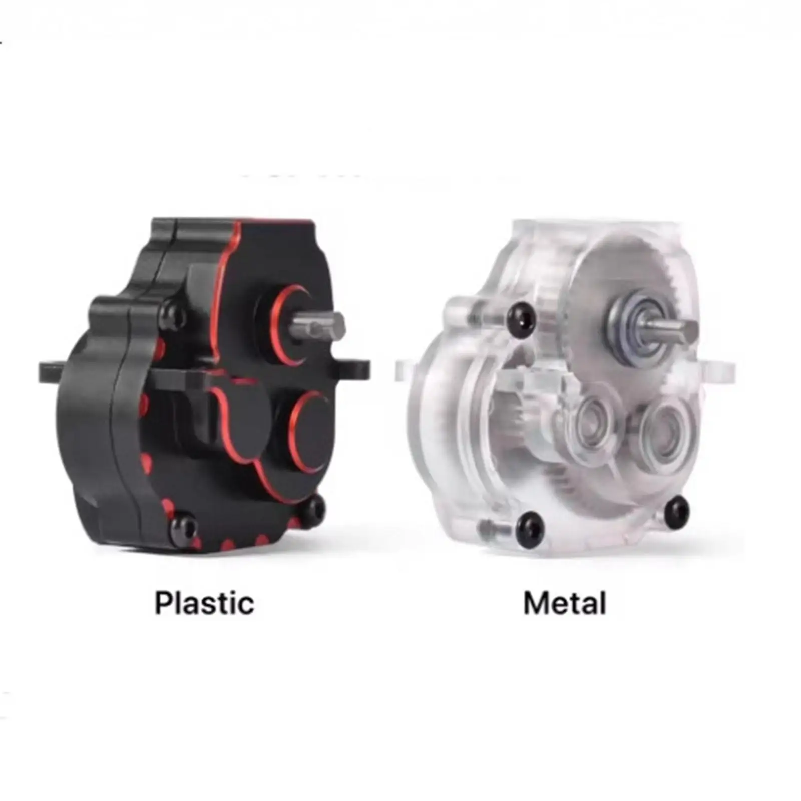 RC Gearbox Housing ,Spare Parts ,Easy Installation ,Premium ,Accessories, Metal ,Gearbox Case Housing for 1/18 RC Crawler