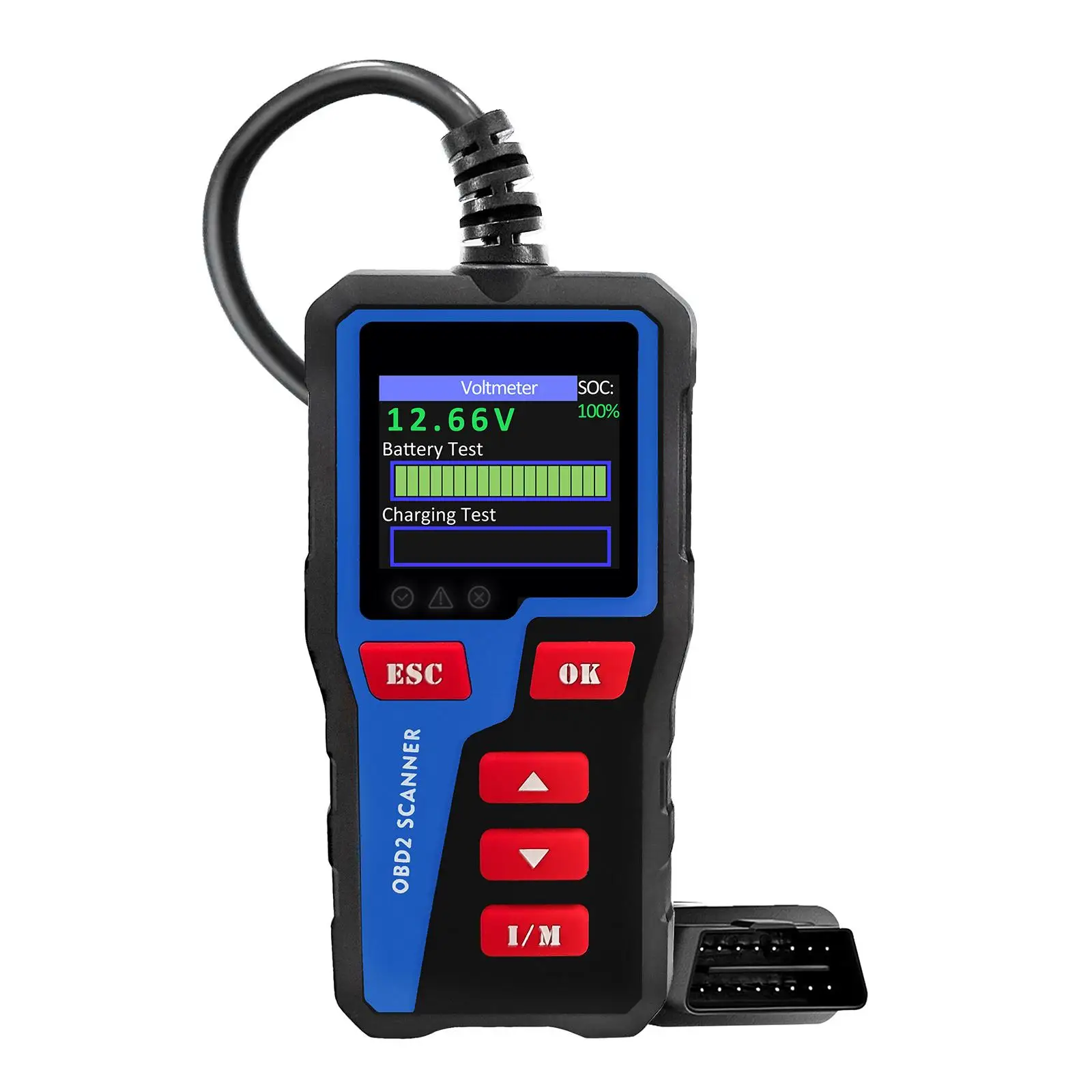 OBD2 Scanner Handheld scan Tool Check Engine Lights Enhanced Screen Display at300 Engine Fault Code Reader Auto Diagnose Tool