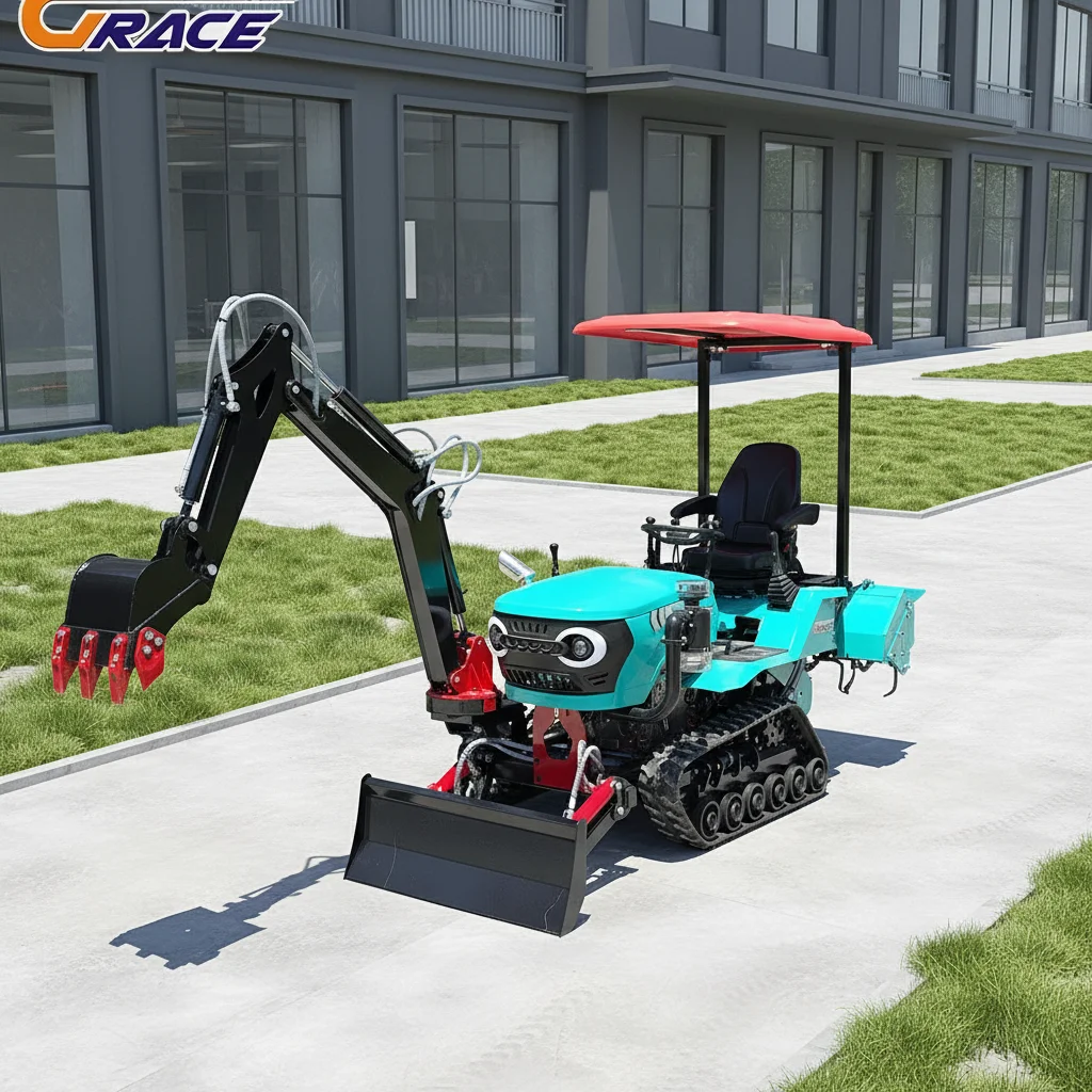 

Настраиваемый полноприводный сельскохозяйственный трактор для любых типов местности 40 л.с., 50 л.с., 60 л.с. с мощным двигателем