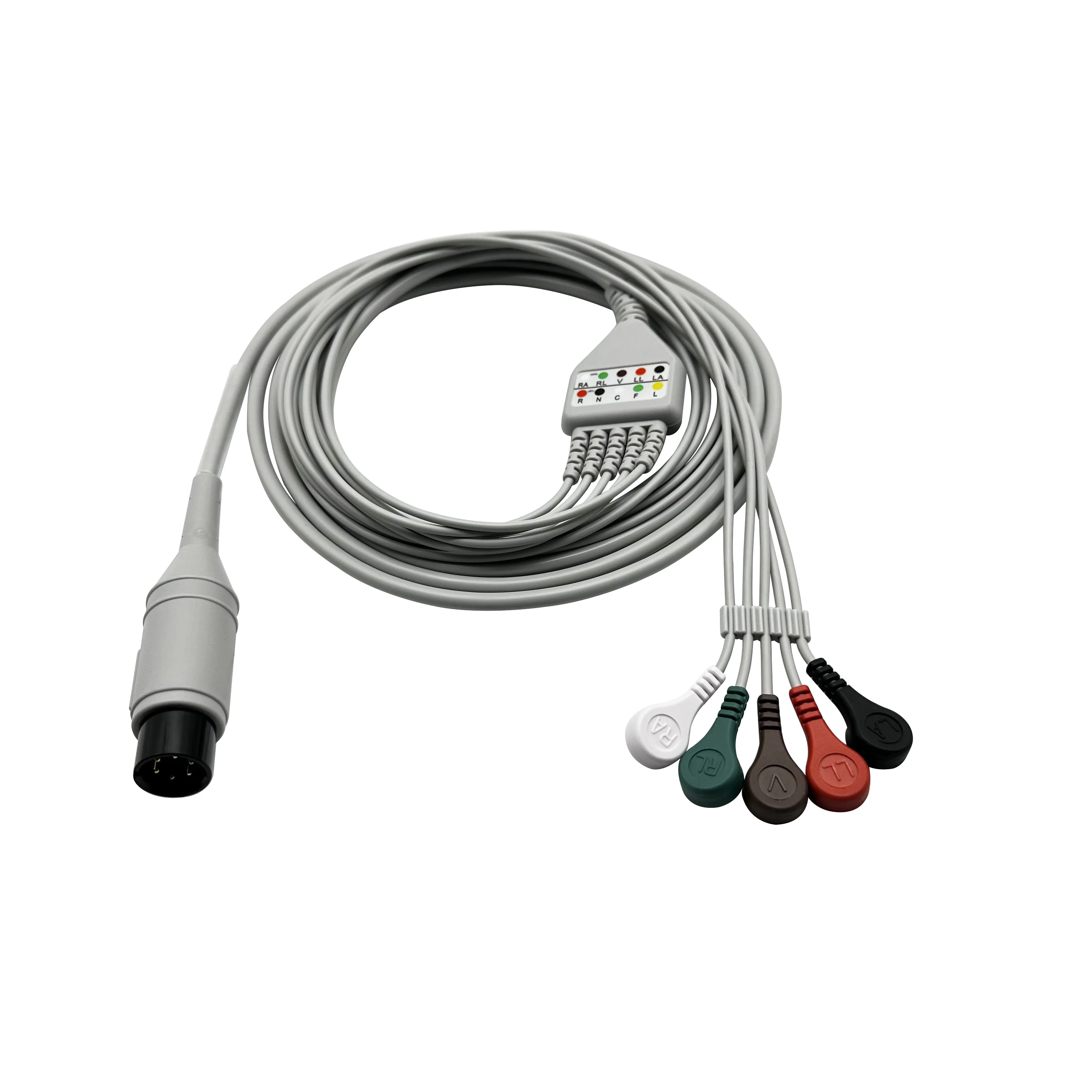 6 Pin ECG Trunk Cable with Leadwire