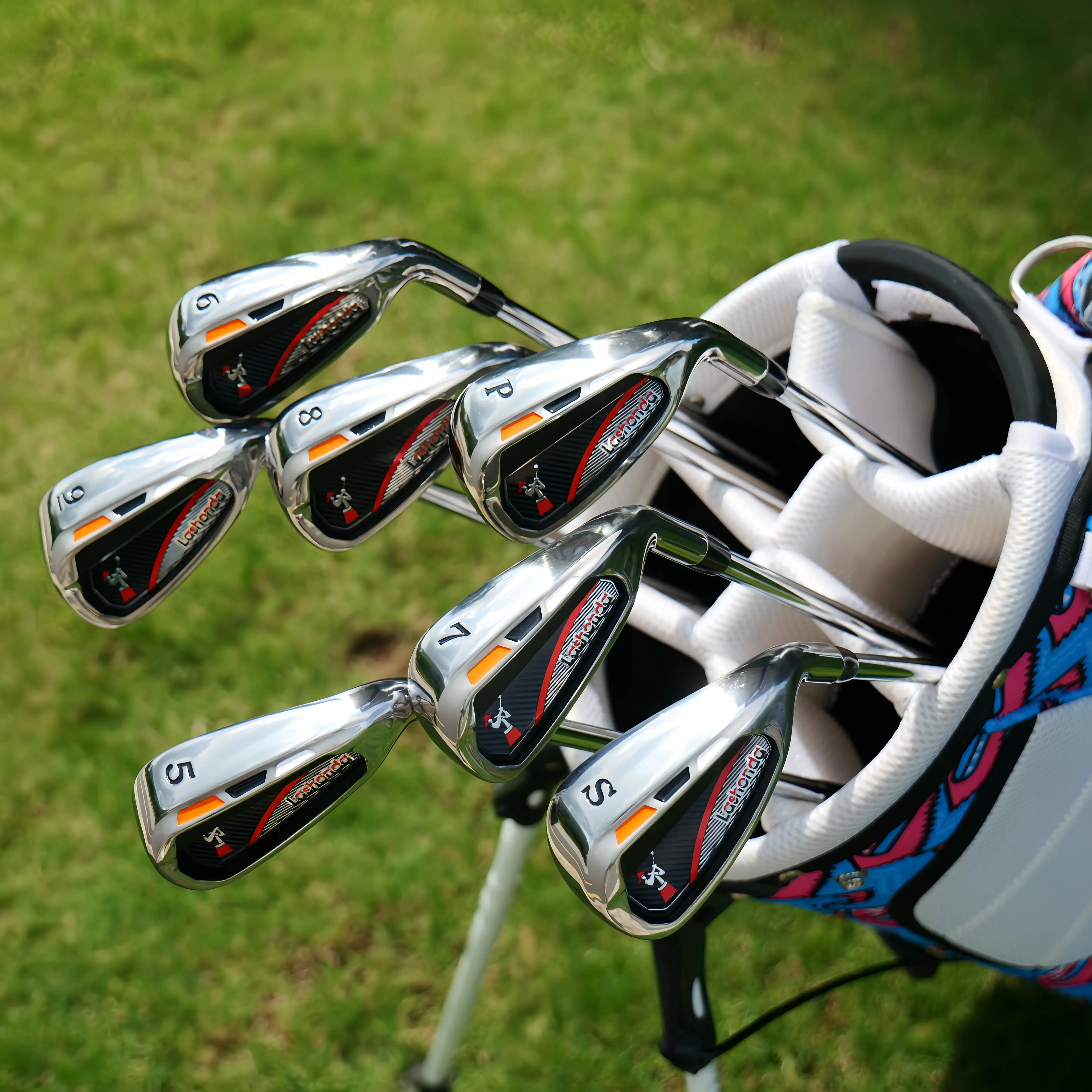 Lashonda Complete 7‑Piece Golf Iron Set, 5‑S, High Forgiveness Cavity Back Irons, 105g Steel Shaft R/S Flex
