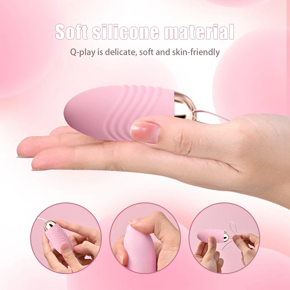 Wireless Bluetooth Vibrator Egg APP Remote Control Vibrator for Women G-Spot Massage Clitoral Clit Stimulator Adult Sex Toys