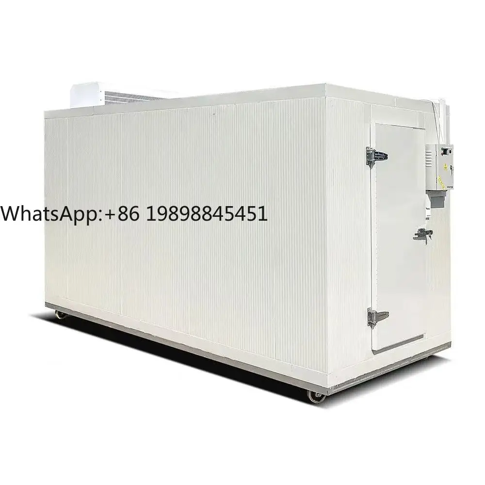 غرفة باردة متنقلة سهلة التركيب وعملية للغاية ومناسبة لمعظم السلع المبردة وغرفة باردة متنقلة