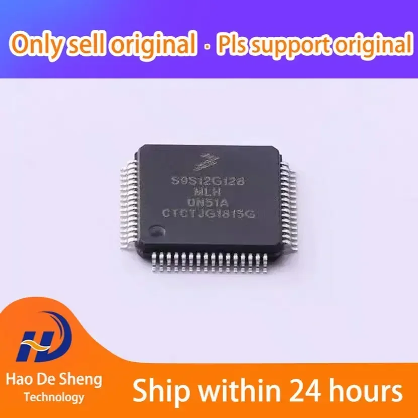 1PCS/LOT S9S12G128F0MLH LQFP-64  S9S12G128 New original in Stock