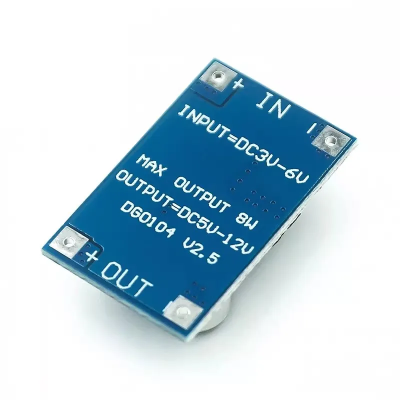 

5pcs 3V 6V to 12V 8W High Power Boost Converter for 3.7V Lithium Battery Power Bank USB Step Up Module
