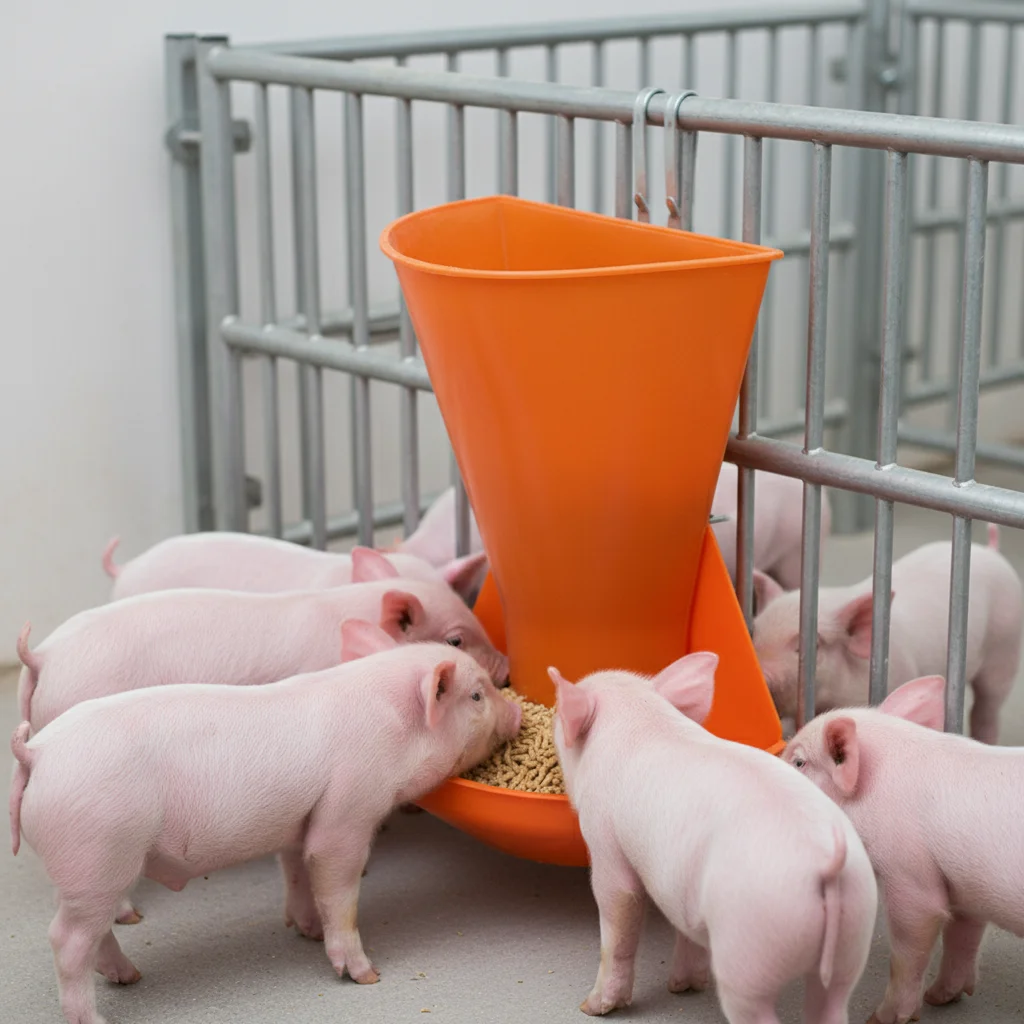 Pet Supplies Is Food - وعاء تغذية للخنازير الصغيرة مضاد للانسكاب،