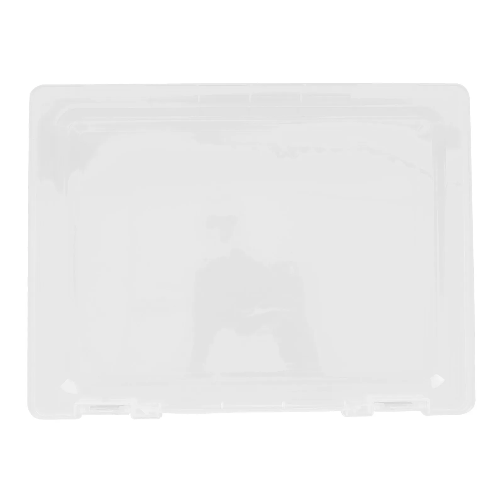 

Premium Plastic File Organizer Box Transparent Lightweight for Documents Papers Certificates Magazines Efficient Office Home