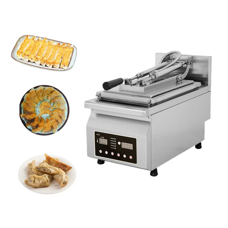 지능형 싱글 더블 냄비 프라이드 교자 기계, 가스, 전기 프라이팬, 만두 냄비 스티커, 팬케이크 쿠커, 프라이드 빵 팬