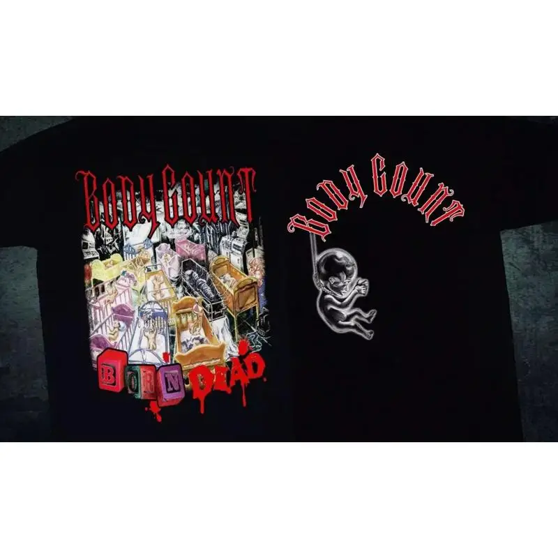 BODY COUNT - Born Dead - American Heavy Metal Band T-Shirt